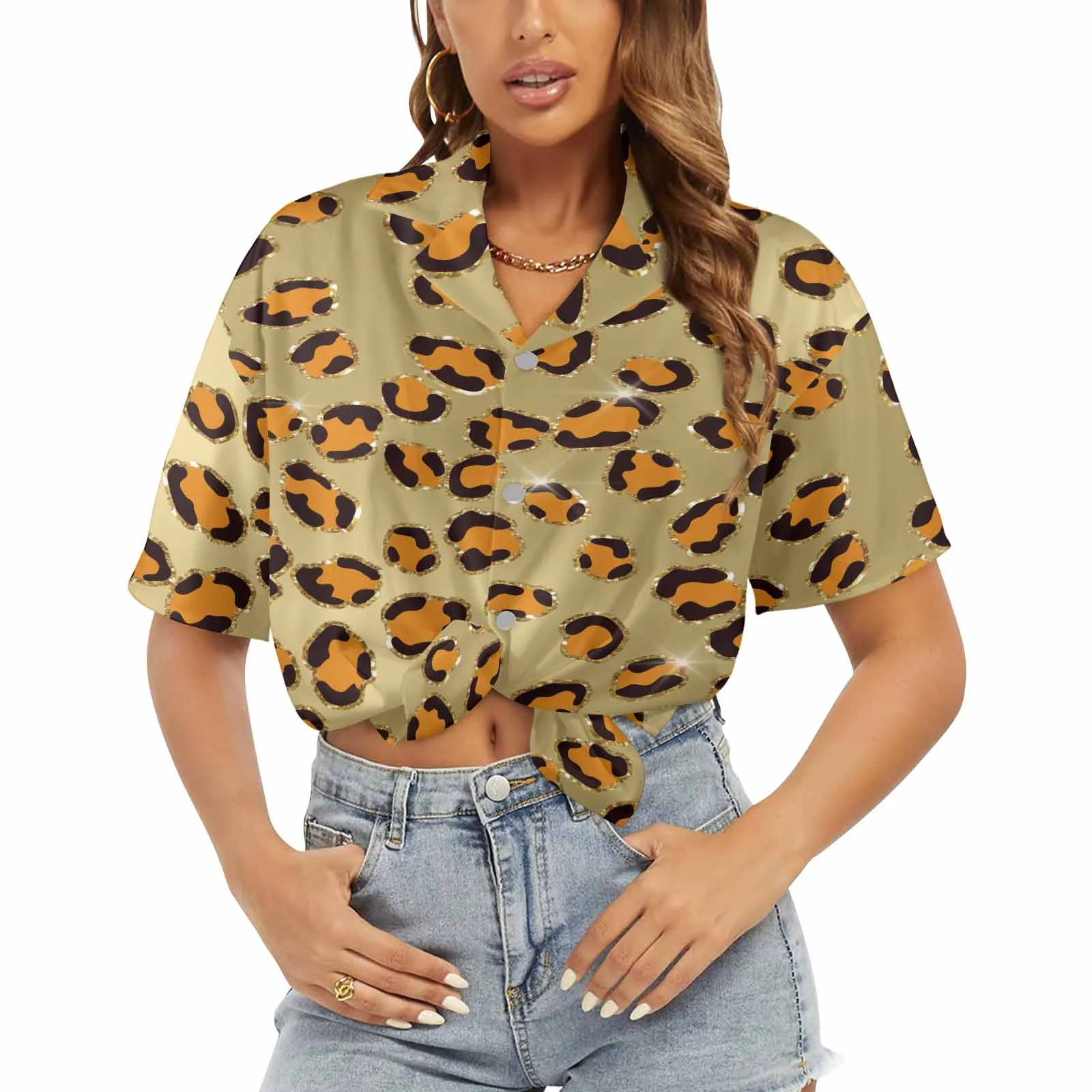 Animal Print 10  Women's Hawaiian Shirt