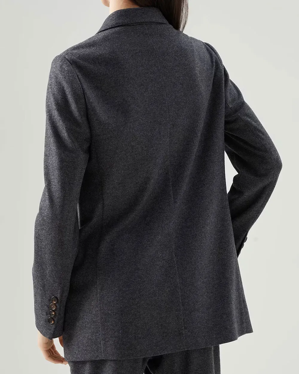 Anthracite Cashmere Blazer