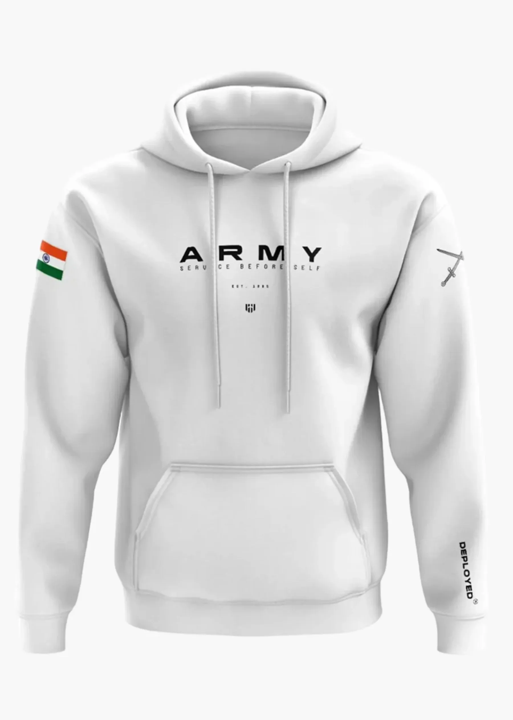 Army Origin Snow Soft Premium Hoodie