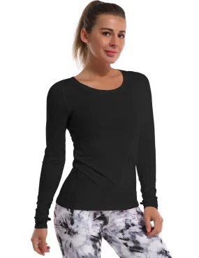 Athlete Long Sleeve Tops black_Golf