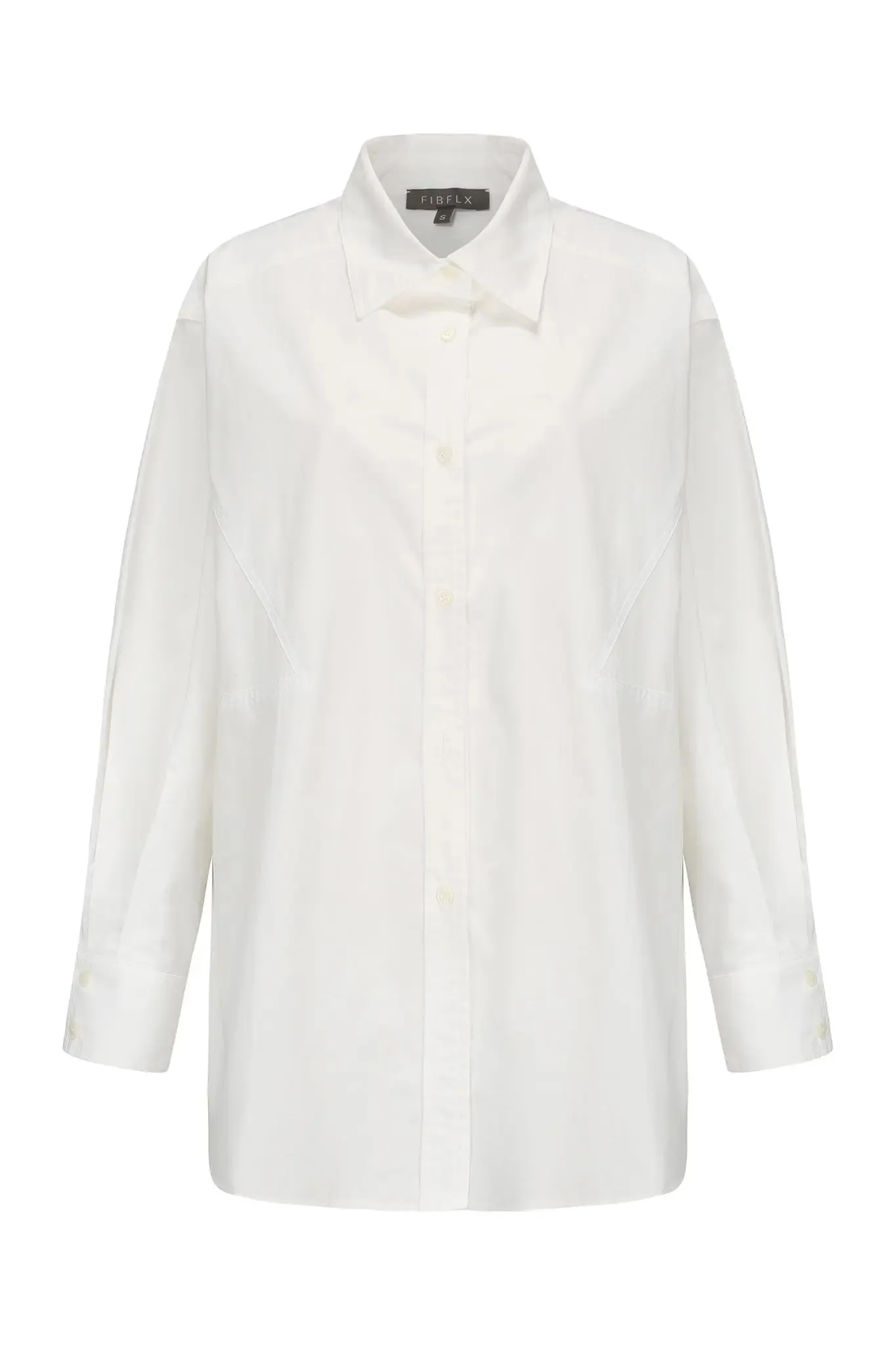 Boxy Button Up Shirt in Cotton