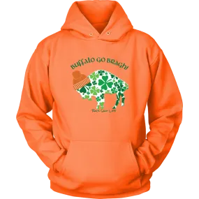 Buffalo Go Bragh Rock Salt Life St. Patricks Day Unisex Hoodie