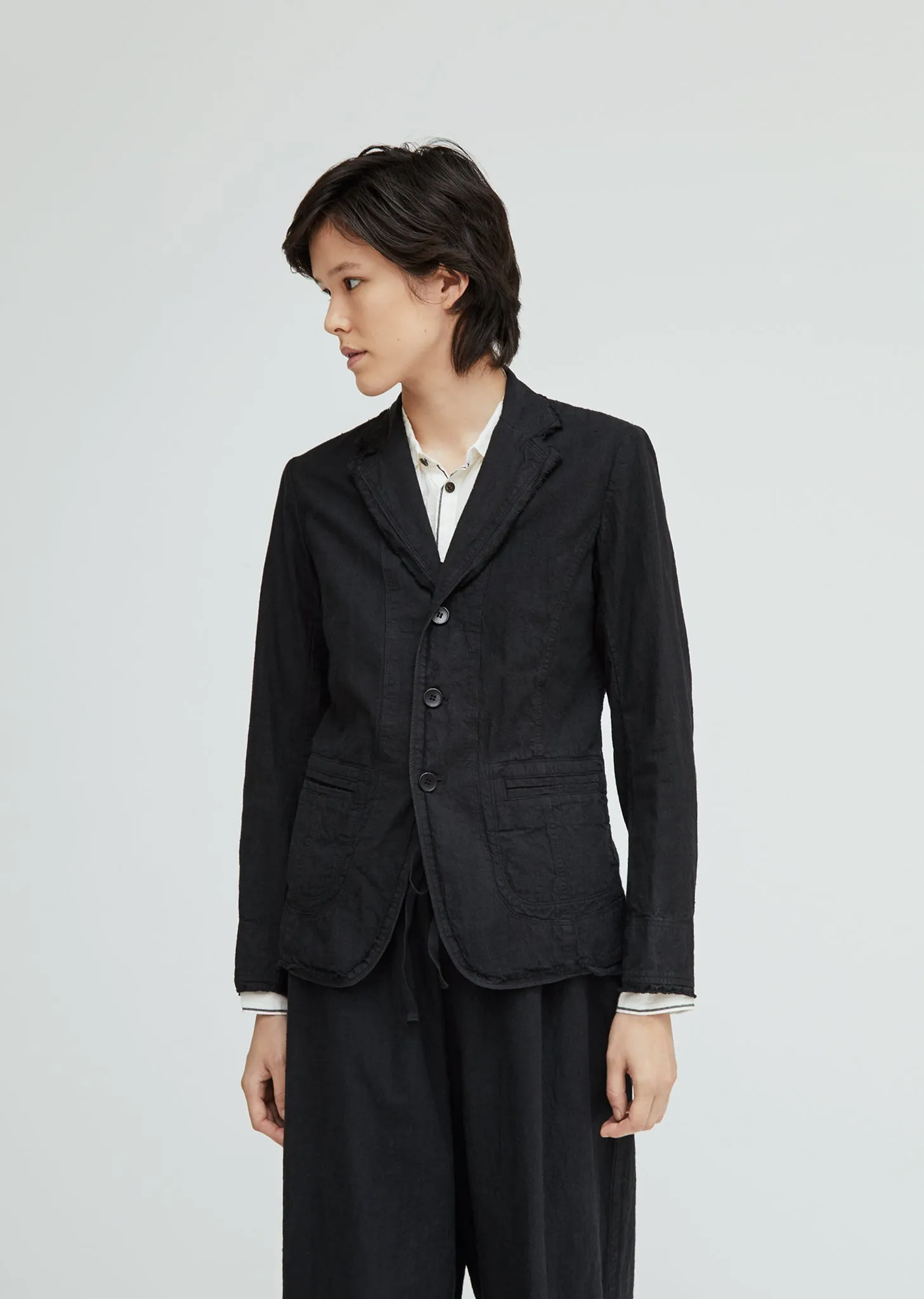 Cotton Hemp Blazer