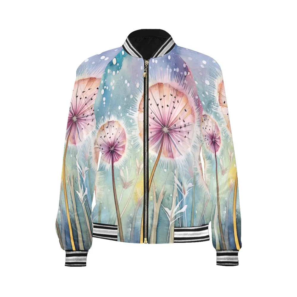 Dandelions awd244 Bomber Jacket for Women