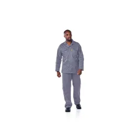 DROMEX EXECUFIT POLYCOTTON CONTI JACKET COLOUR-GREY SIZE 32