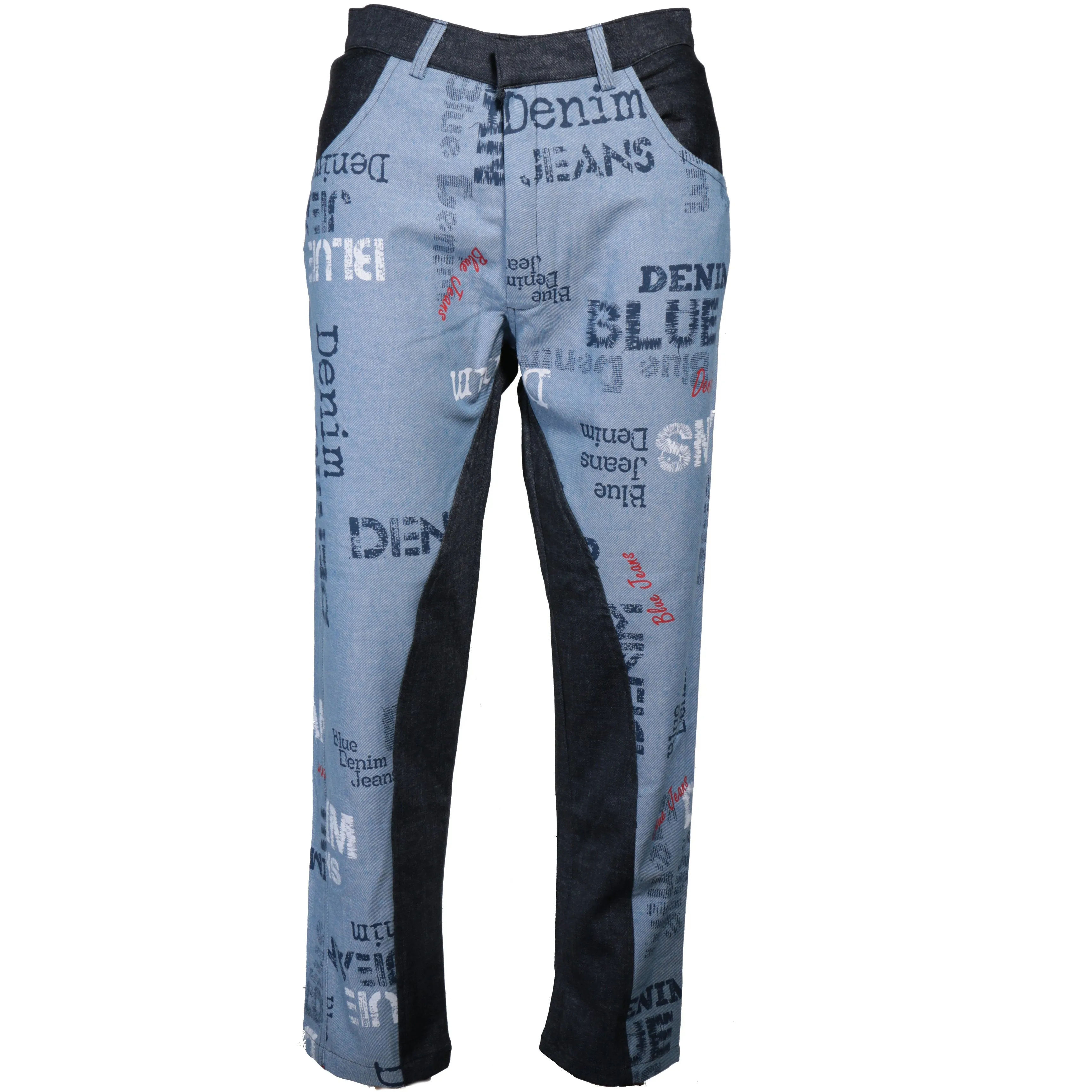 Duo tone Stretchy Denim Jeans