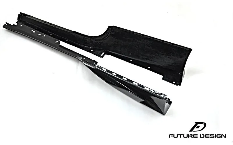 Future Design Dry Carbon Fiber Speciale Style Side Skirts for Ferrari 458 Italia / Spyder