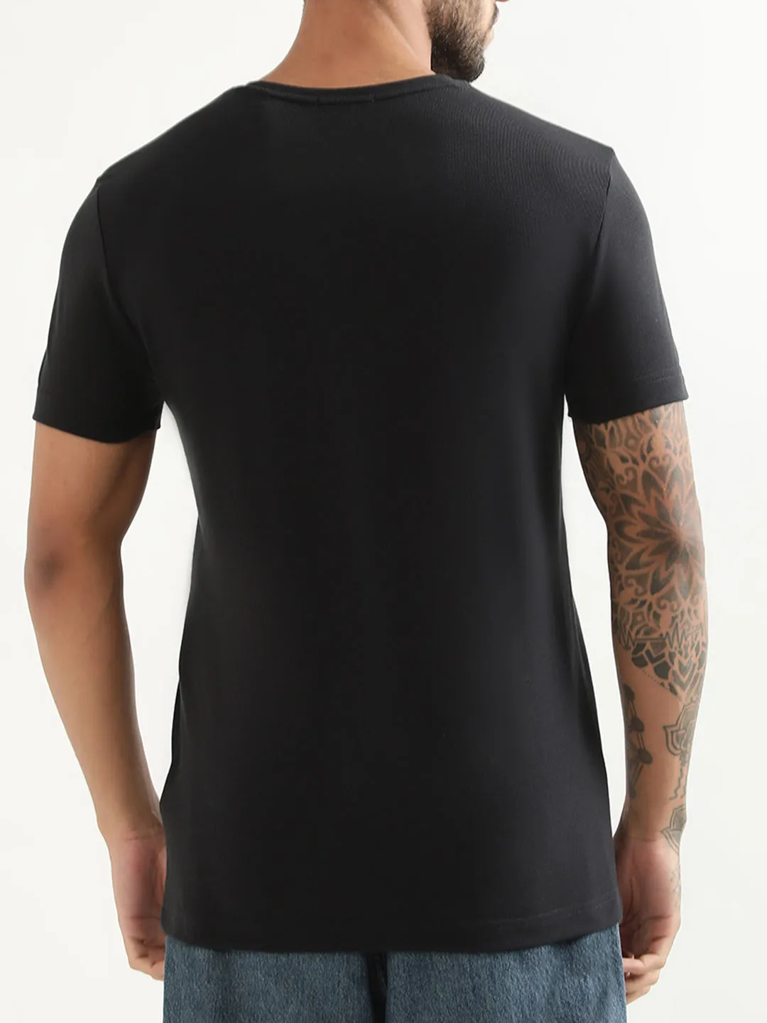 Gant Black Slim Fit T-Shirt