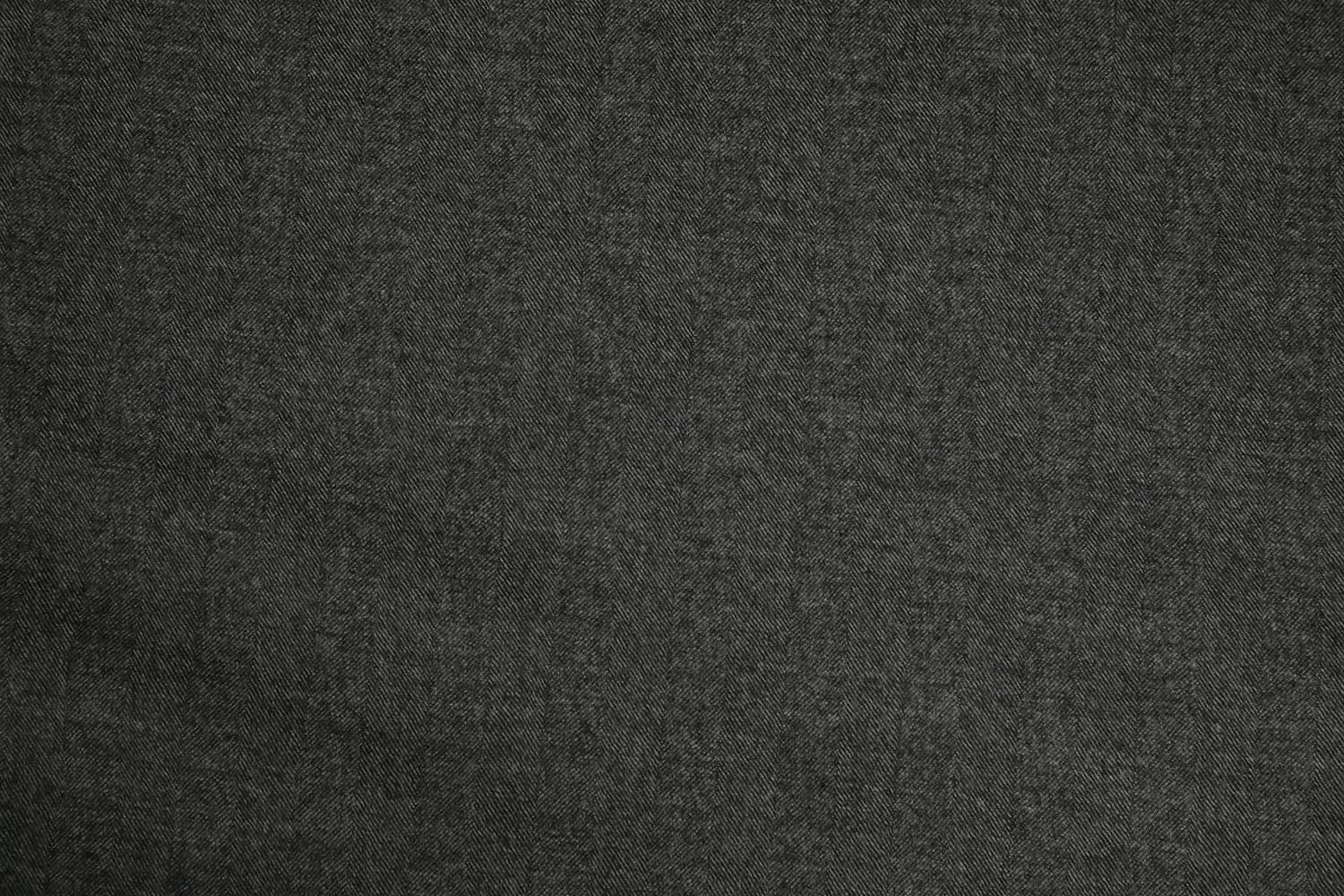 Gray Plain Wool Fabric