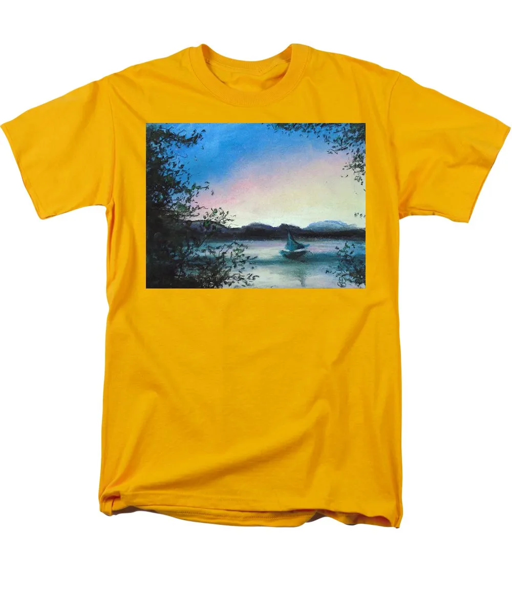 Happy Boat - Men's T-Shirt  (Regular Fit)