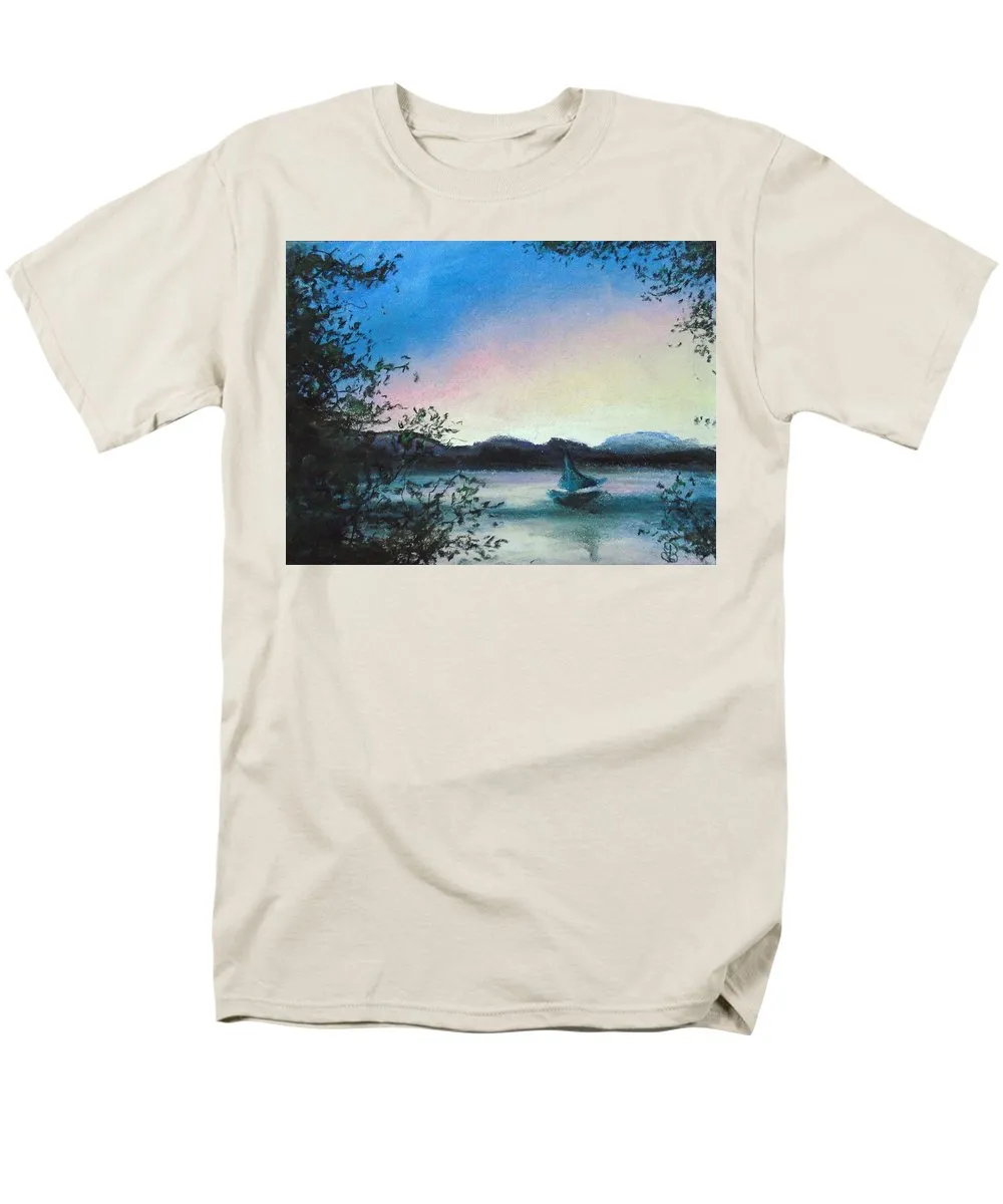 Happy Boat - Men's T-Shirt  (Regular Fit)