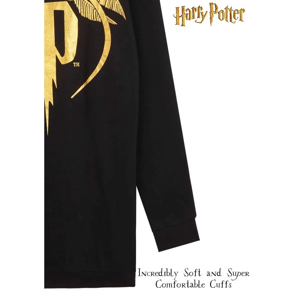 Harry Potter Hoodie Dress for Girls and Teens, Cotton Oversized Jumper