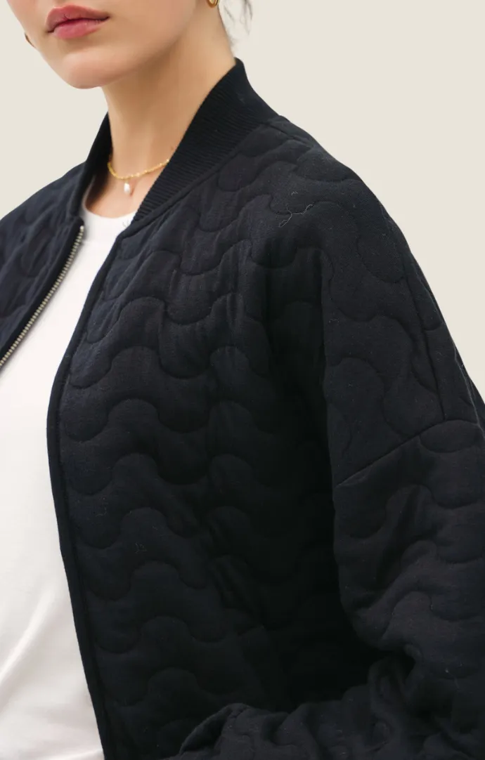 Jayde Black Quilted Jacket