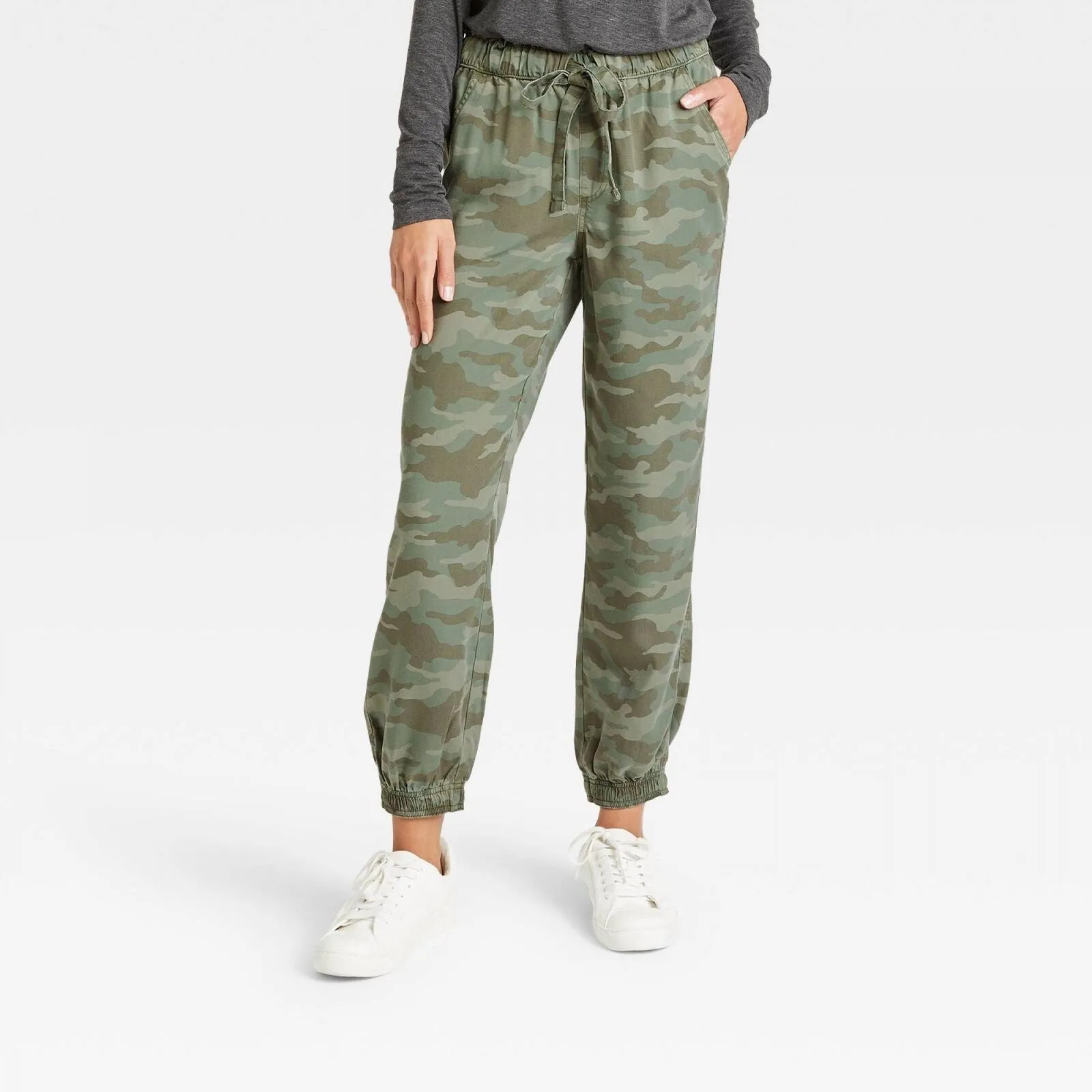 Knox Rose Women's Mid-Rise Jogger Pants