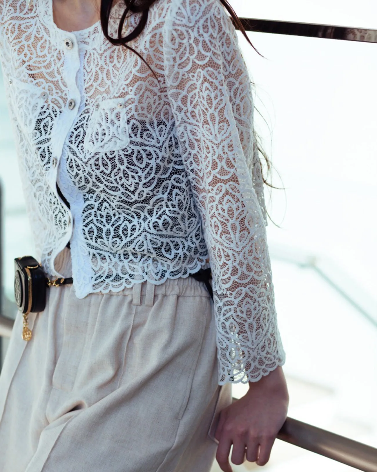 lace blouse jacket