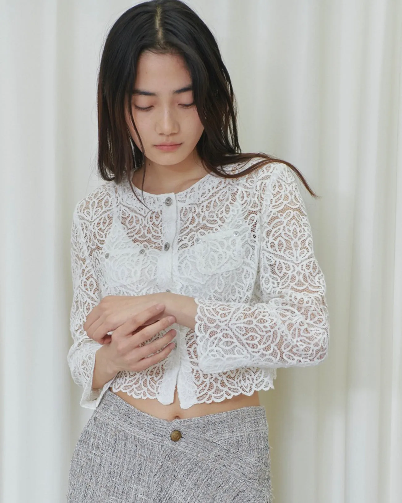 lace blouse jacket