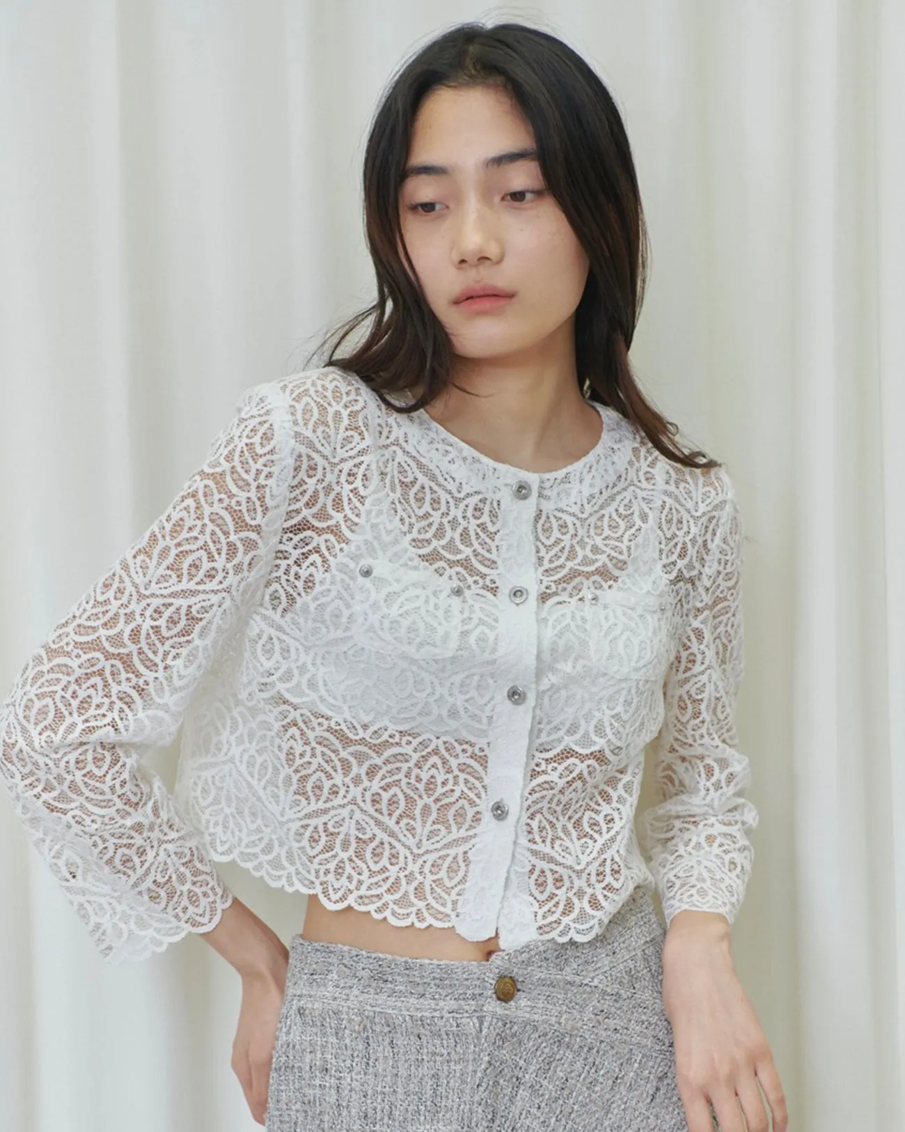 lace blouse jacket