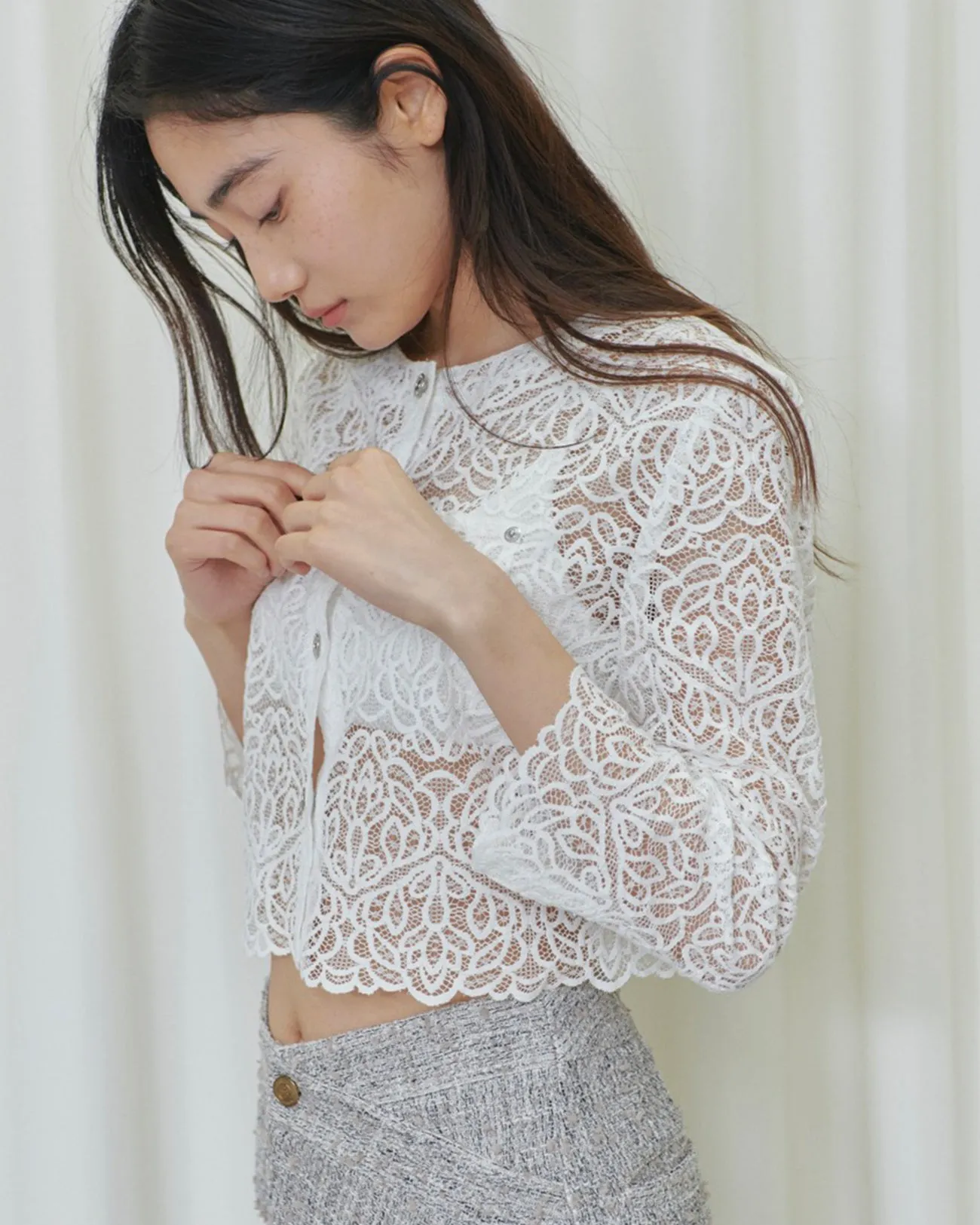 lace blouse jacket