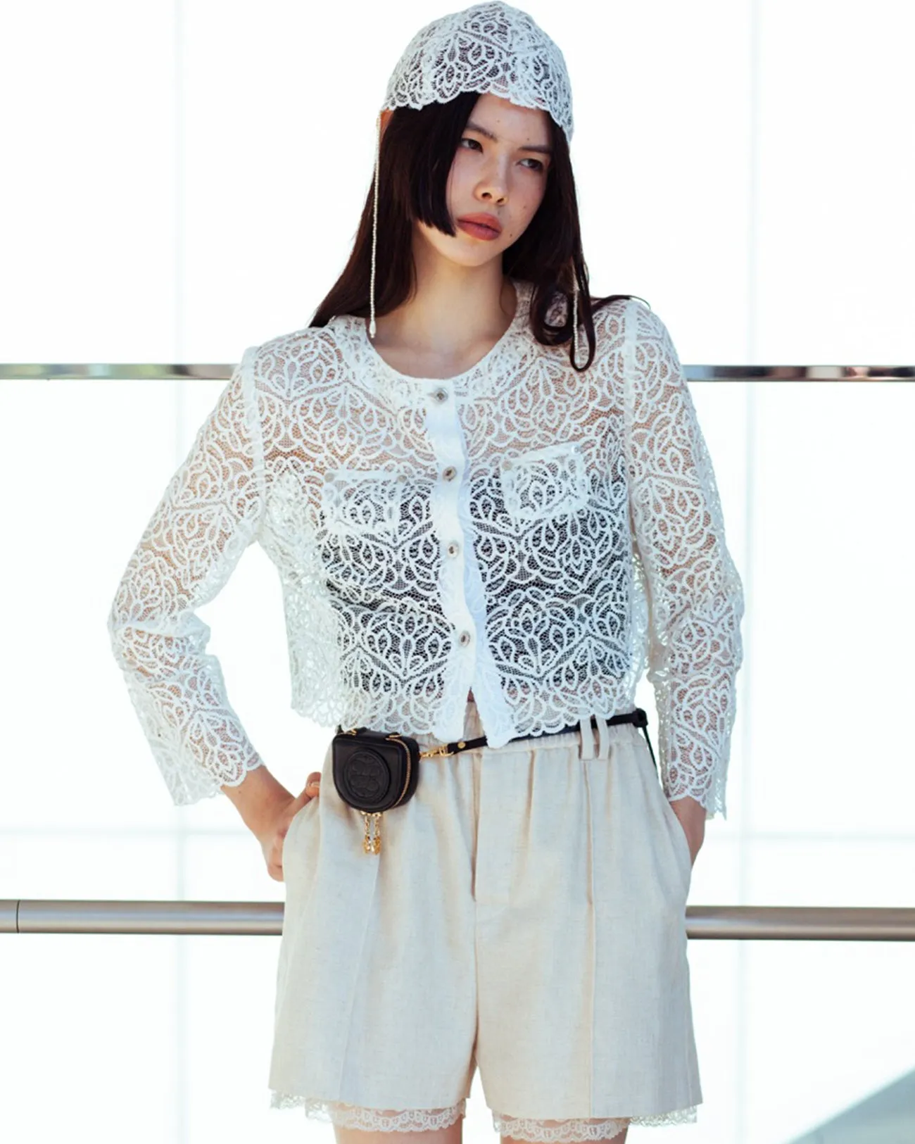 lace blouse jacket