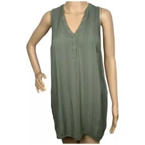 Maeve NWT Sleeveless Swing Army Green Rayo Tank - Size Small