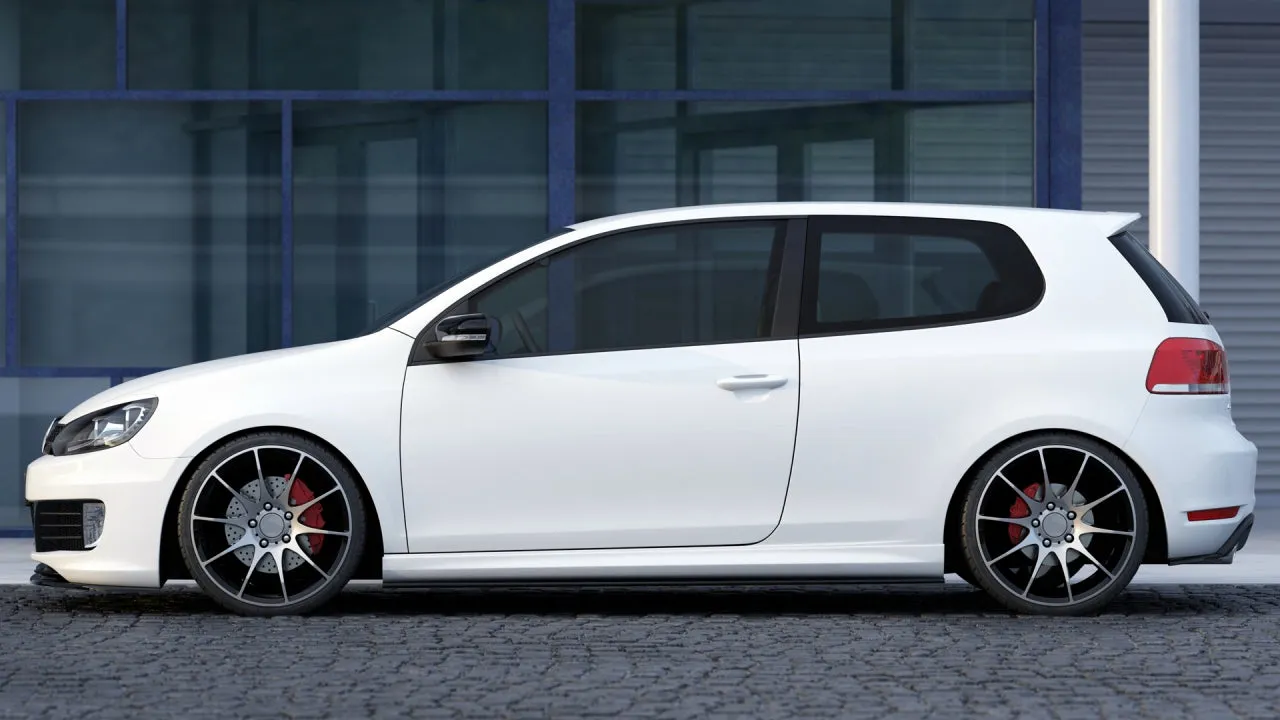 Maxton Design - Side skirt diffusers VW GOLF VI GTI 35TH / R20