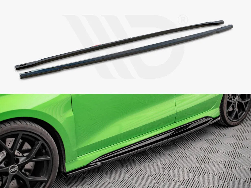 Maxton Design - SIDE SKIRTS DIFFUSERS AUDI RS3 SEDAN 8Y (2020-2024)