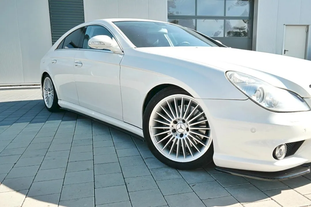 Maxton Design - SIDE SKIRTS DIFFUSERS MERCEDES CLS C219 55AMG (2004-2006)