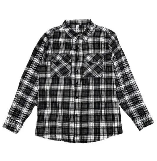 Mens Plaid Flannel Shirts Long Sleeve