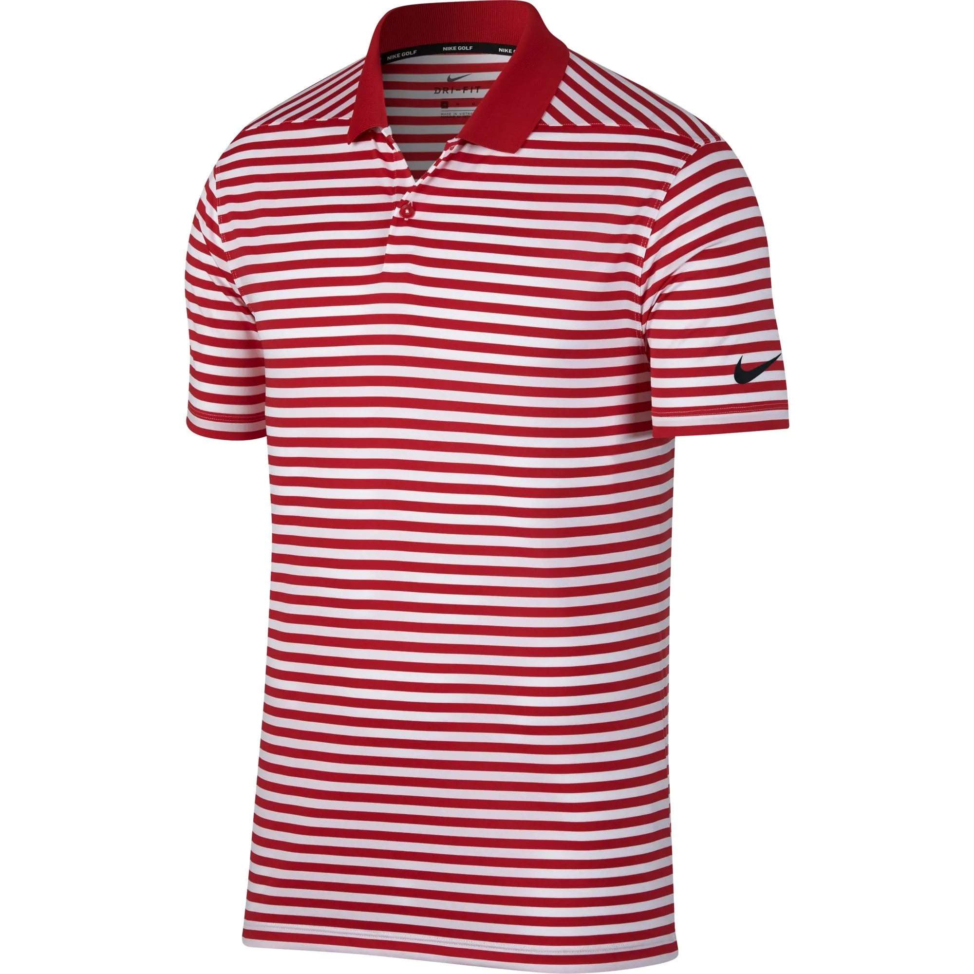 Nike Dry Victory Stripe Mens Golf Polo