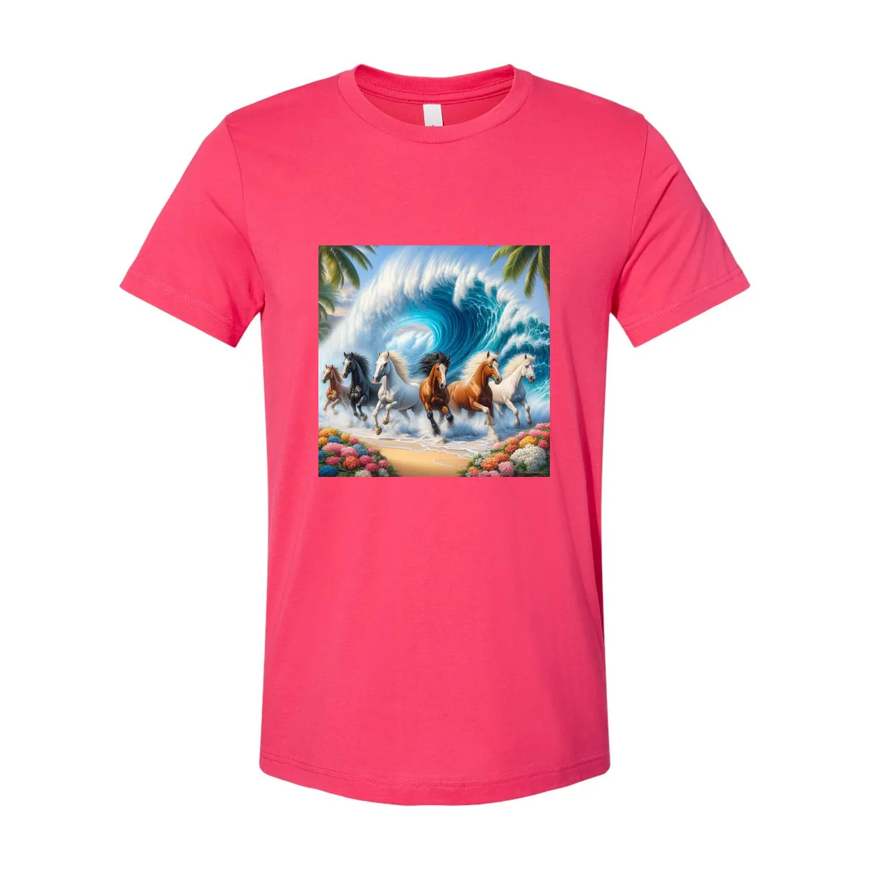 Ocean Herd of Horses T Shirts