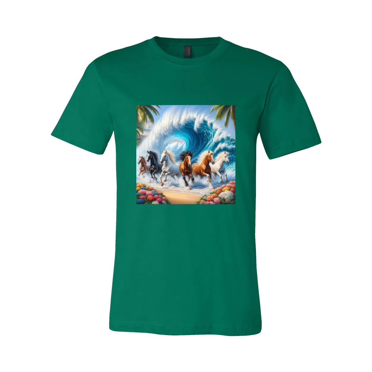 Ocean Herd of Horses T Shirts