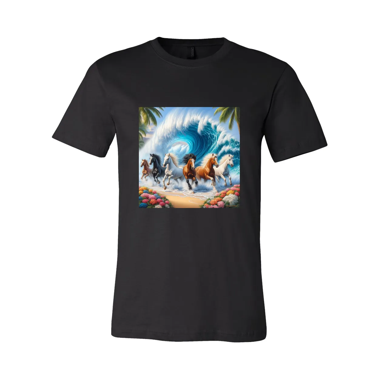 Ocean Herd of Horses T Shirts