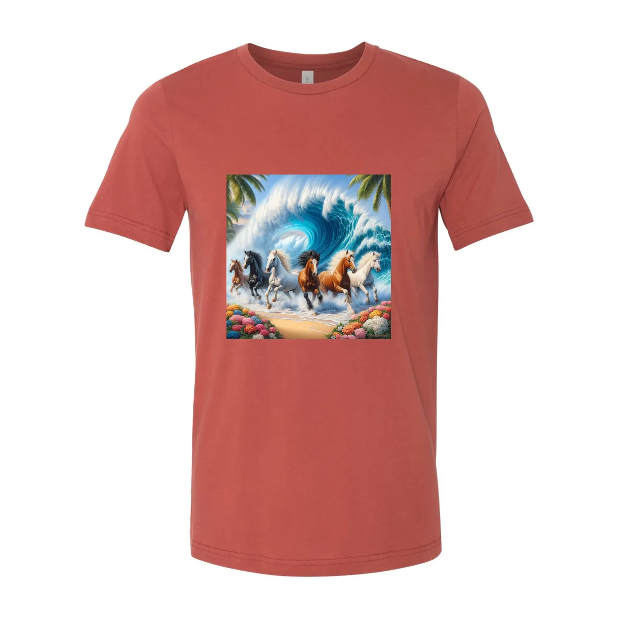 Ocean Herd of Horses T Shirts