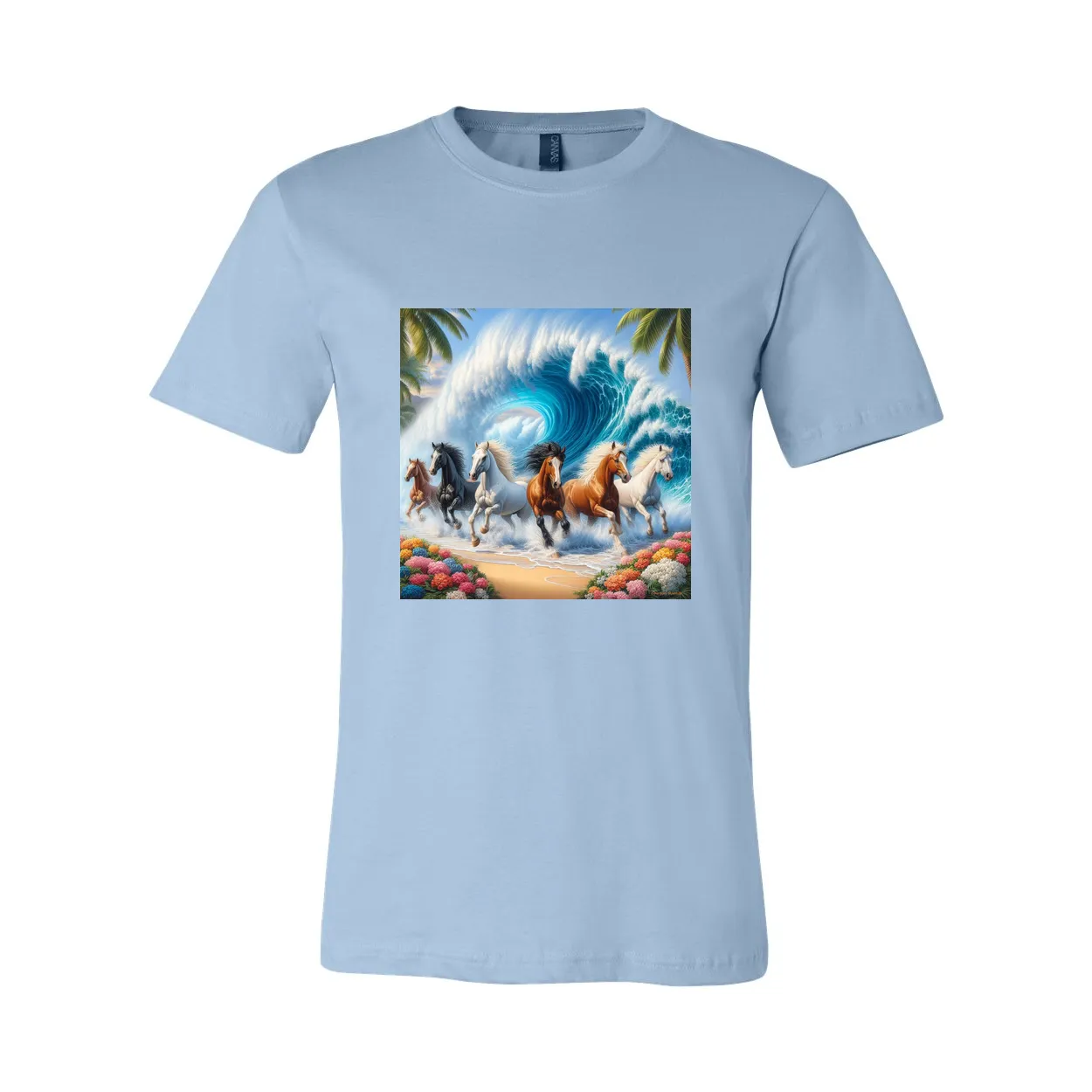 Ocean Herd of Horses T Shirts