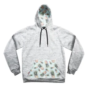 Pastel Pineapple Contrast Unisex Hoodie