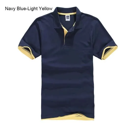 Plus Size XS-3XL Brand New Men's Polo Shirt