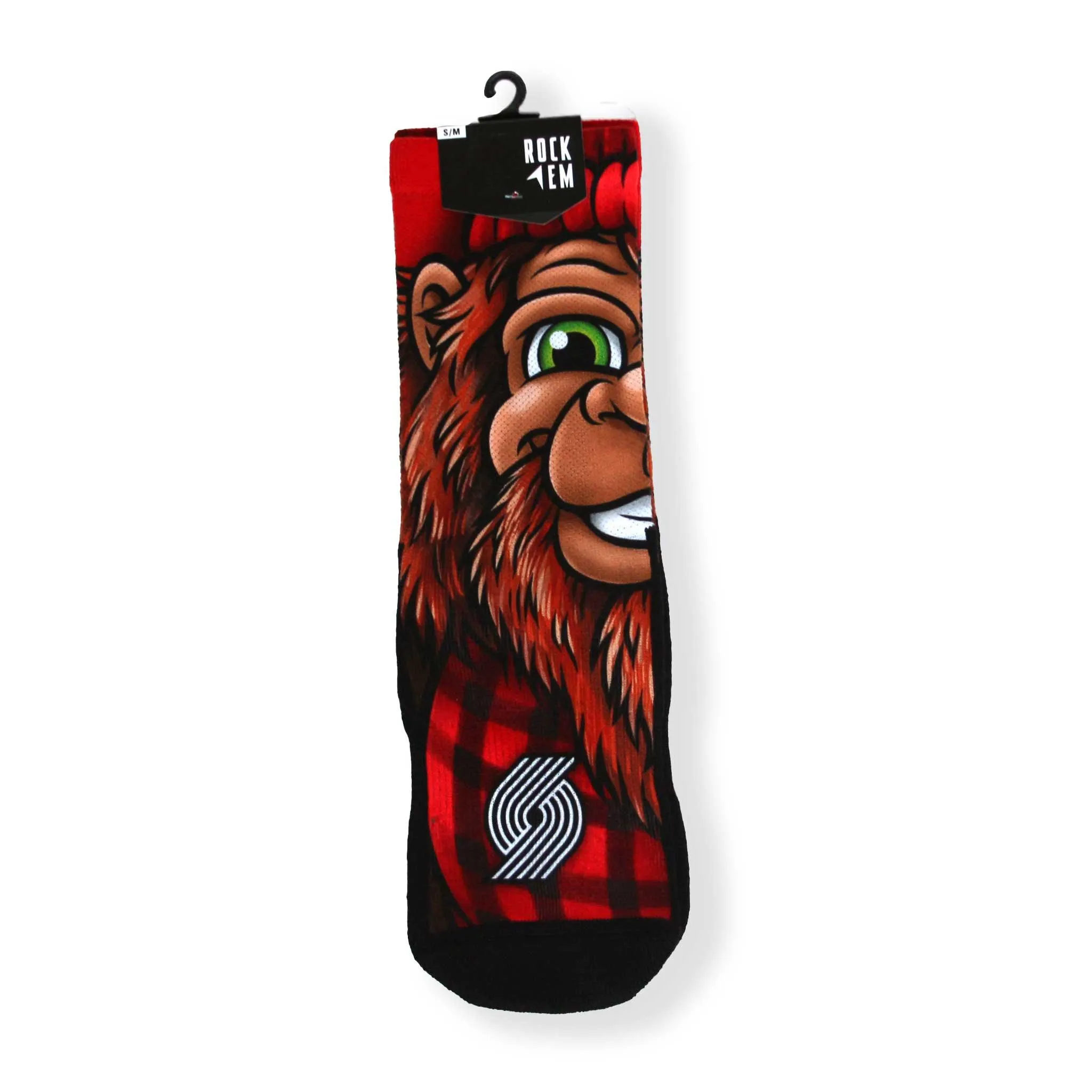 Portland Trail Blazers Douglas Fur Adult Socks