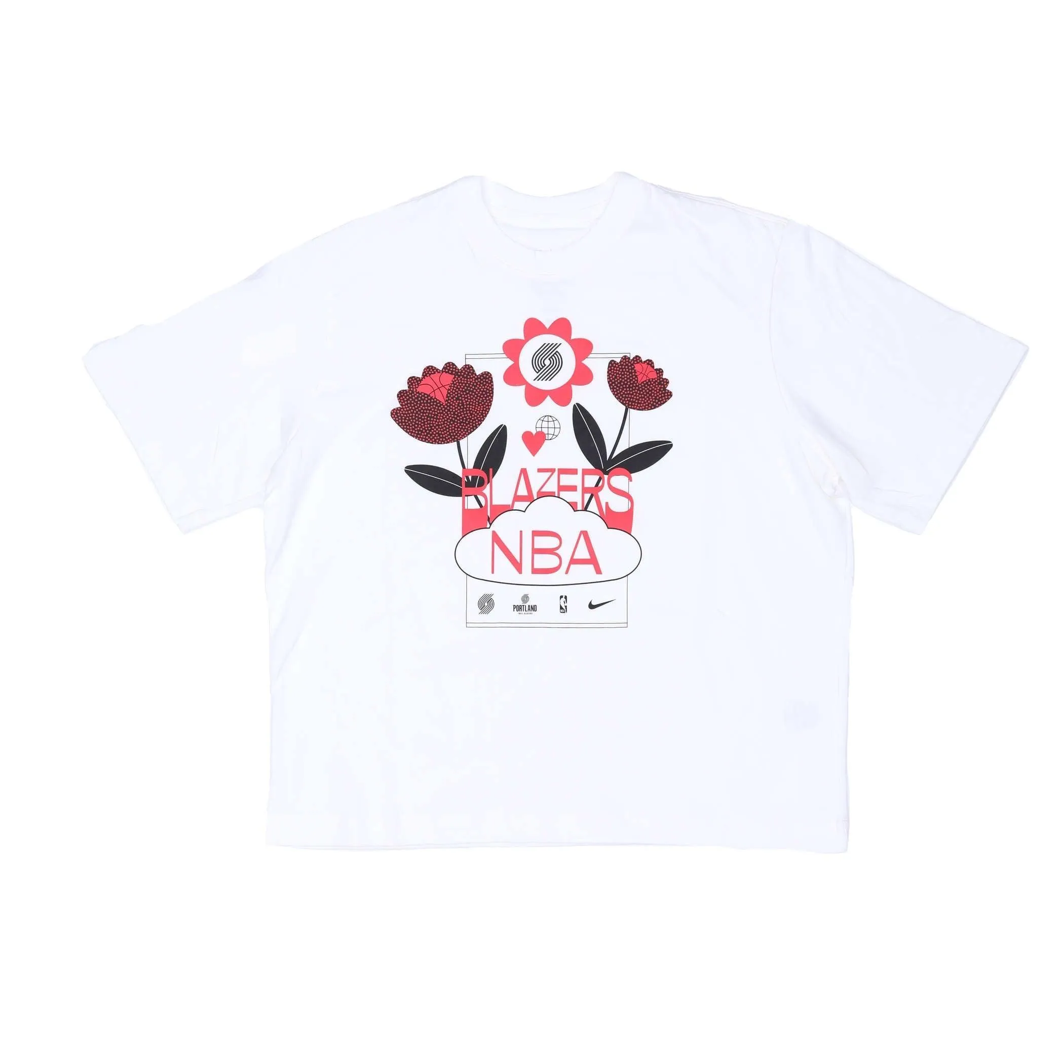 Portland Trail Blazers Women's NBA Nike Flowers Tee