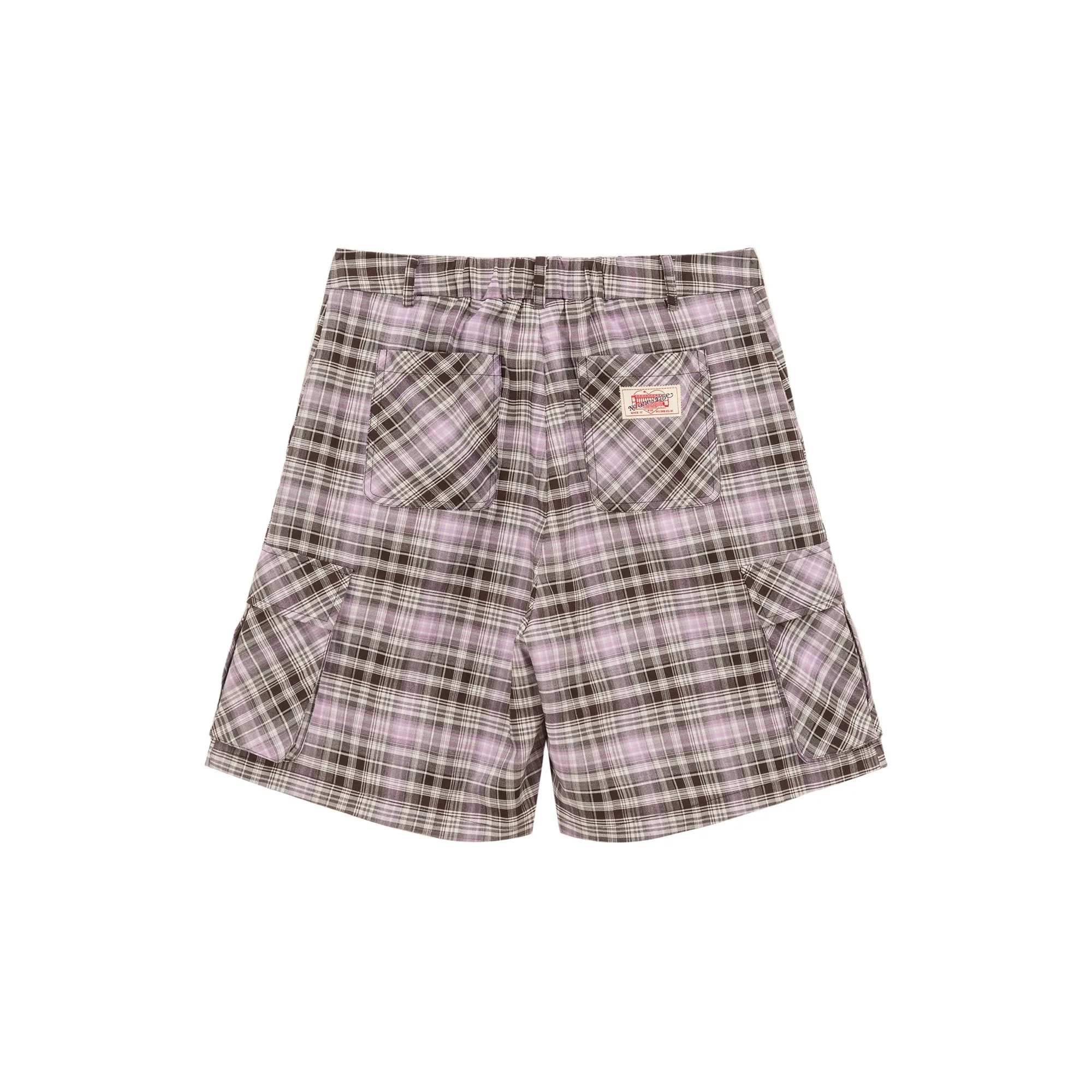 Retro Checked Color Loosefit Daily Shorts