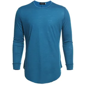 Solid Color Breathable Casual T shirt