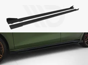 Street PRO Side Skirts Diffusers   Flaps Audi S3 Sportback / A3 S-Line Sportback 8Y Facelift