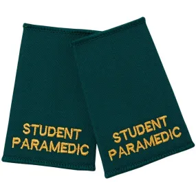 Student Paramedic Epaulette Sliders