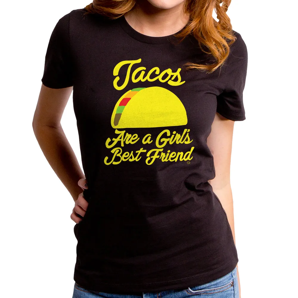 Tacos Are a Girl's Best Friend Women's T-Shirt