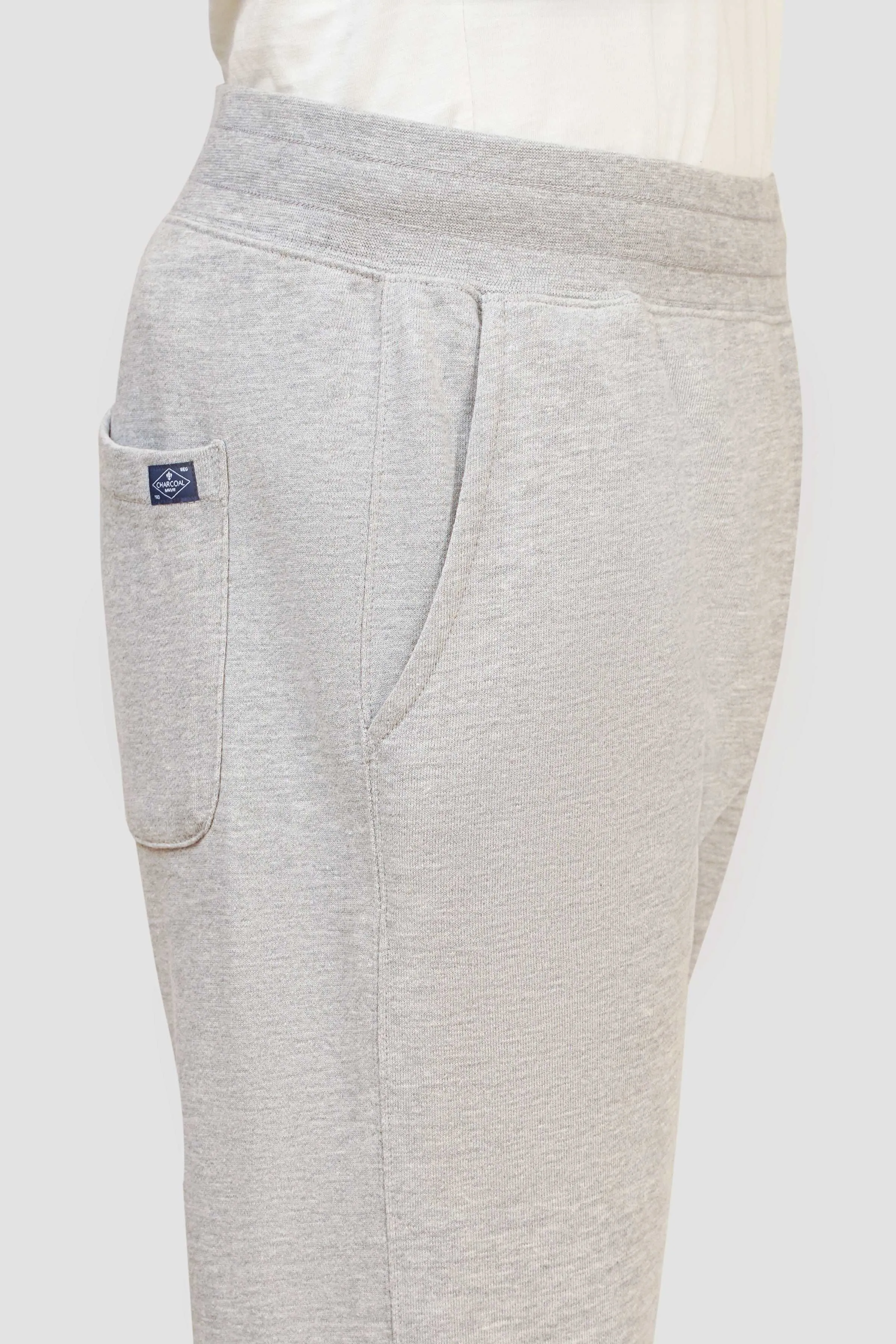 TERRY JOGGER TROUSER GREY MELANGE