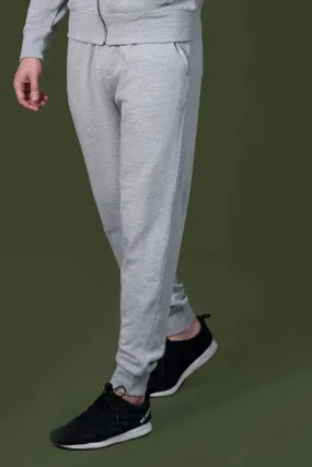 TERRY JOGGER TROUSER GREY MELANGE