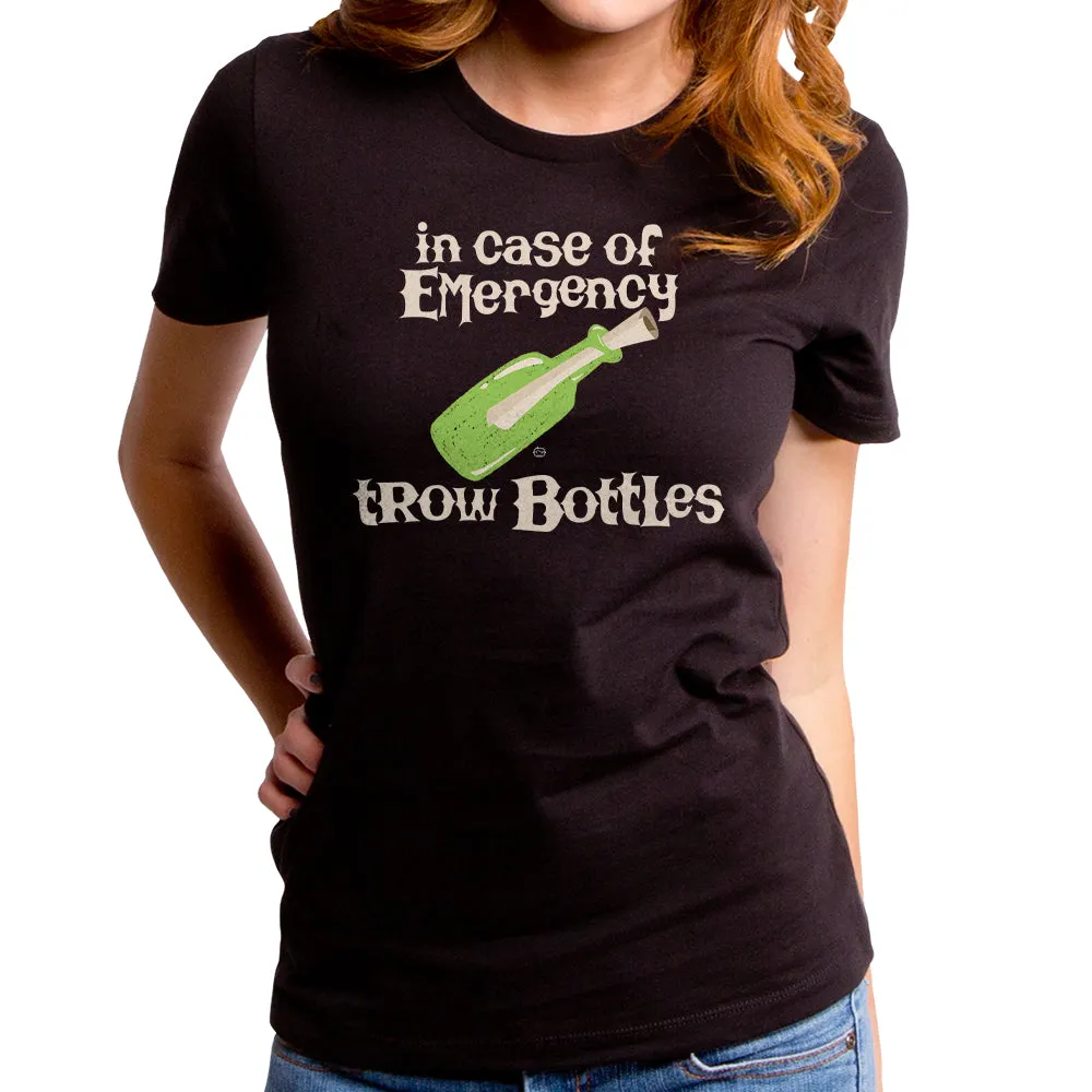 Throw Bottles Women's T-Shirt