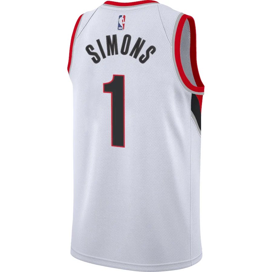 Trail Blazers Anfernee Simons Nike Swingman Association Jersey