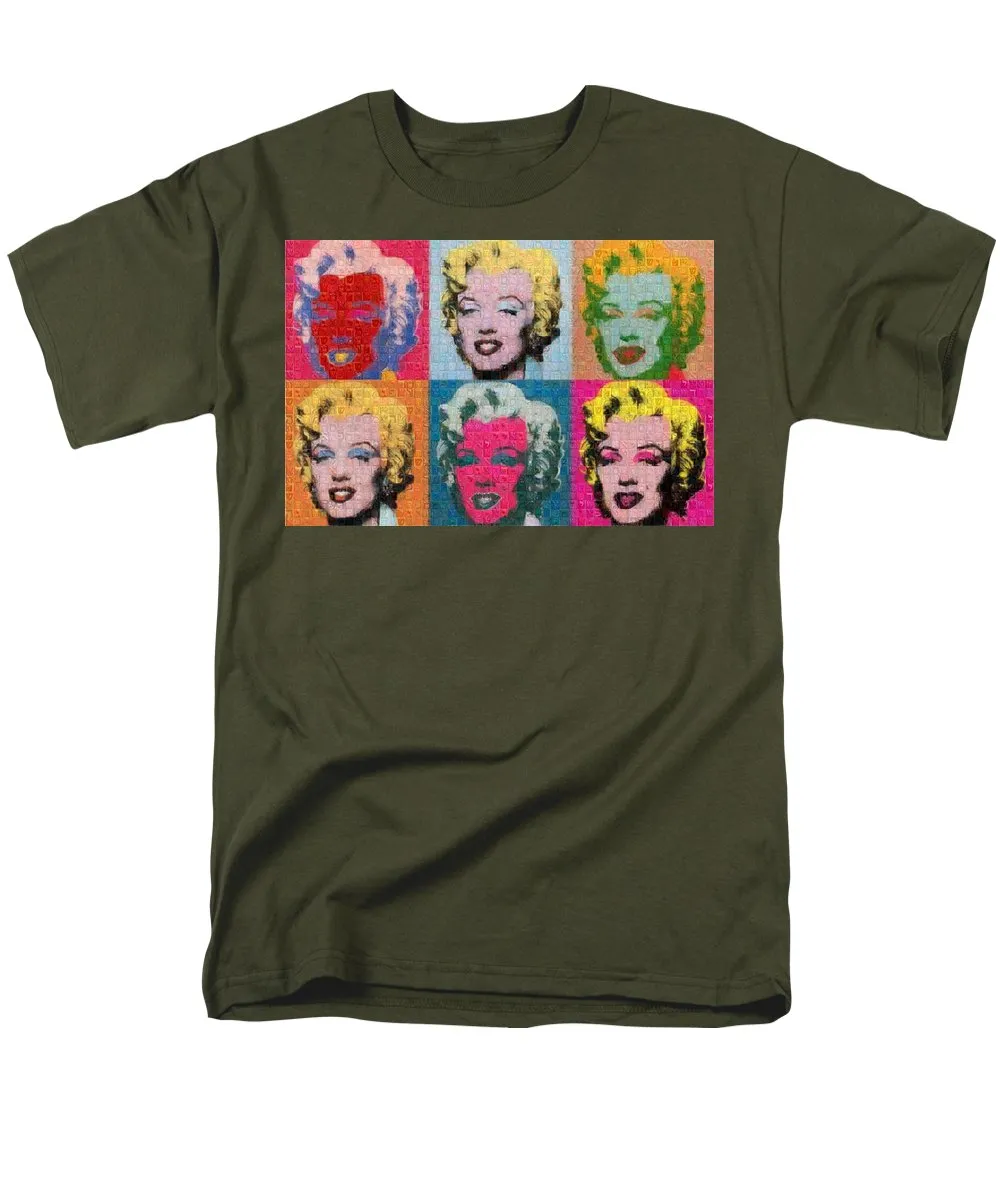 Tribute to Andy Warhol - 2 - Men's T-Shirt  (Regular Fit)