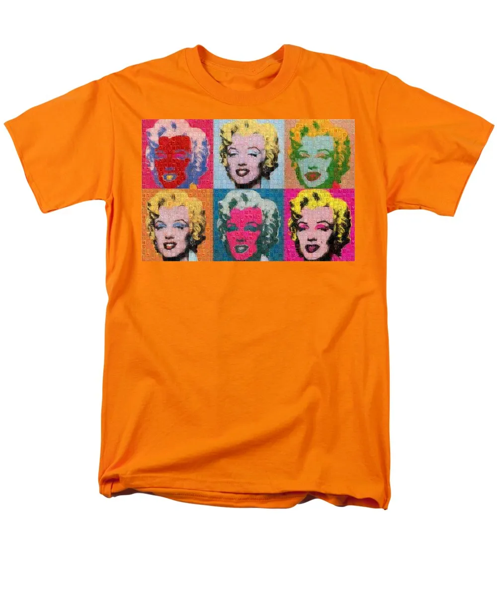 Tribute to Andy Warhol - 2 - Men's T-Shirt  (Regular Fit)