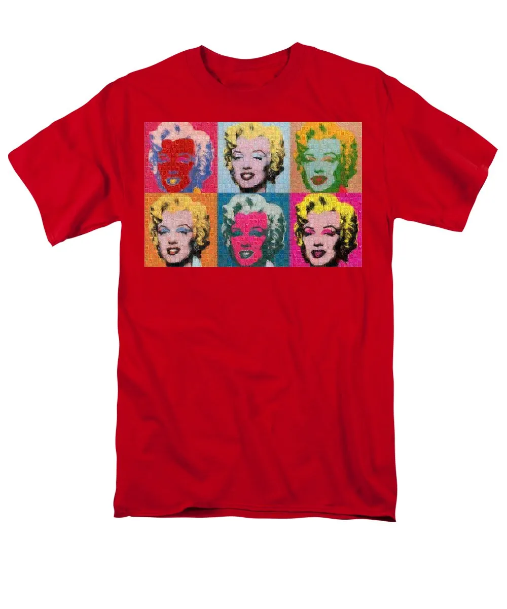 Tribute to Andy Warhol - 2 - Men's T-Shirt  (Regular Fit)